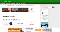 Desktop Screenshot of footballbabble.com